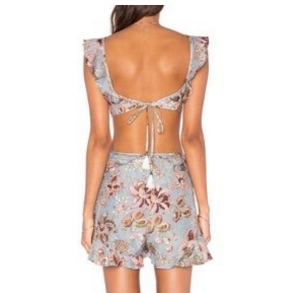 Zimmermann Pavilion Flounce Playsuit - Picture 2 of 5